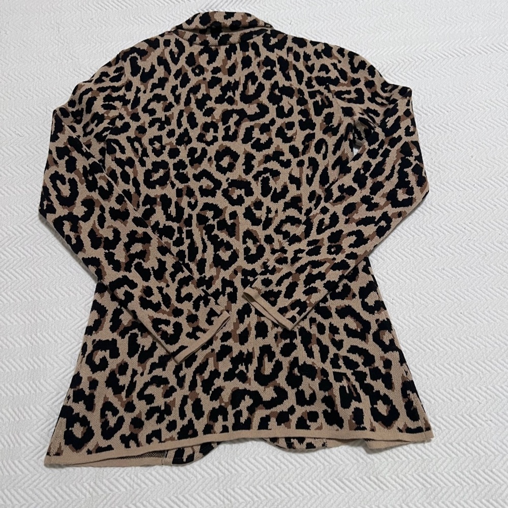 J.CREW Leopard sweater-blazer - Picture 7 of 9